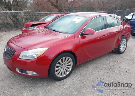2012 Buick Regal from USA, damaged, VIN 2G4GR5EK2C9187520